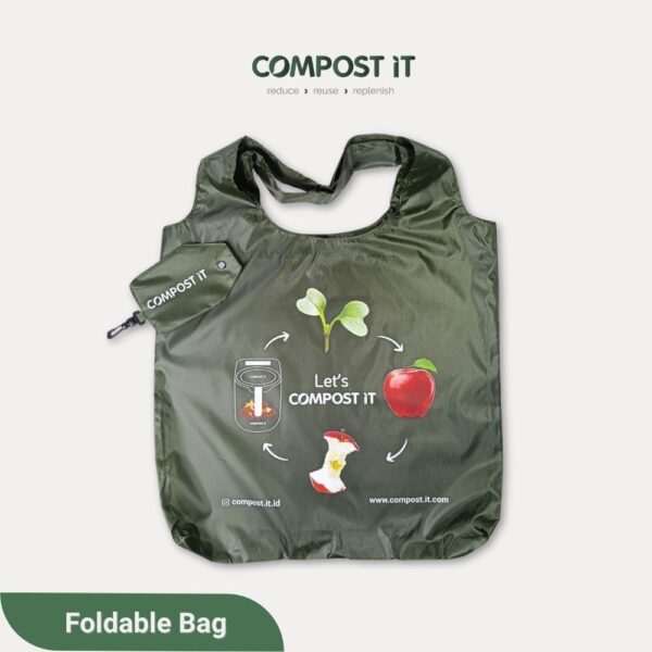 Compost It Grocery Foldable Bag